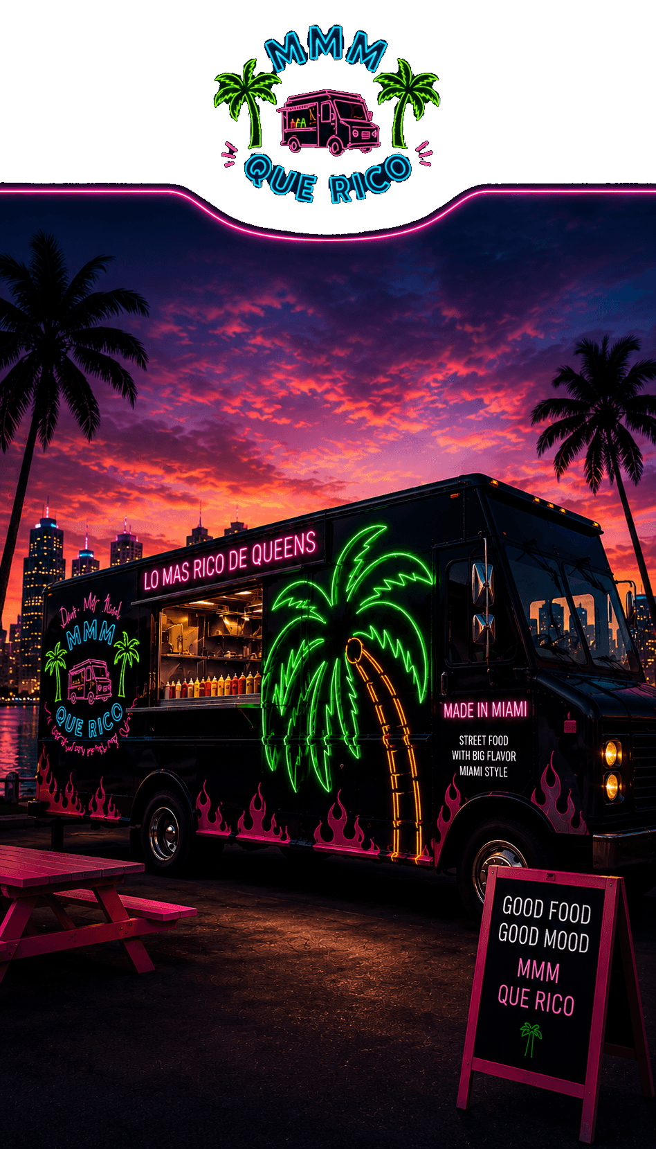 Food truck de MMM Que Rico