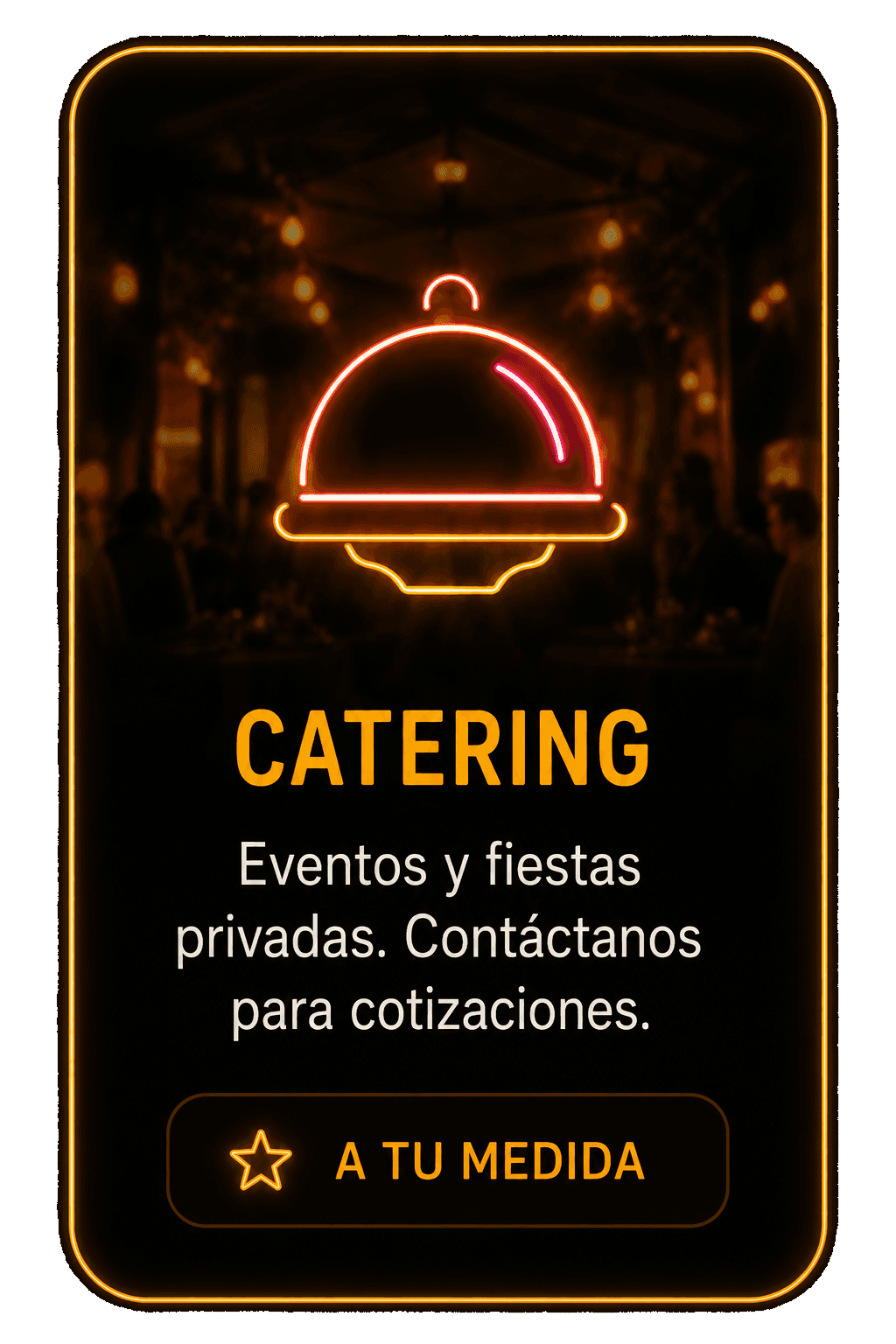 Servicio de catering de MMM Que Rico
